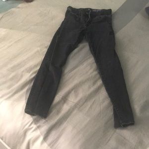 Cropped skinny jeans